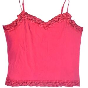 Van Heusen Red Cotton Blend Tee - XXL